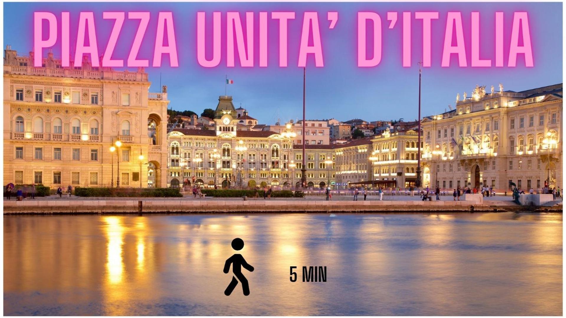Piazza Unita D'Italia - Jr Suite Con Ac - Wi Fi - Park Convenzionato Trieste Exterior photo